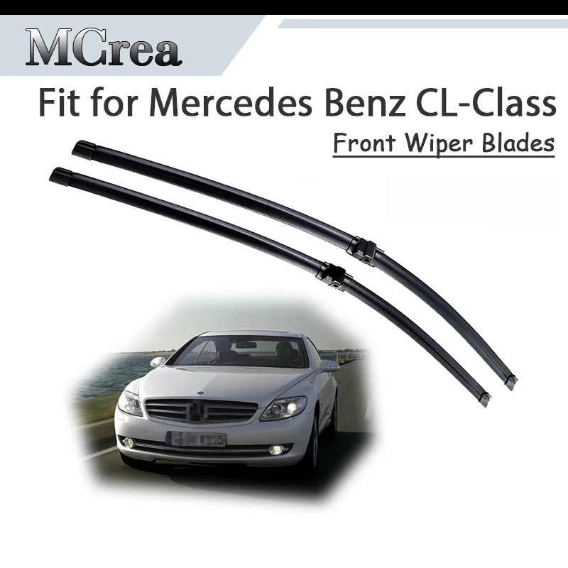 MCrea автомобильный резиновый лобовое стекло чистящее лезвие для Mercedes Benz CL Class W215 W216