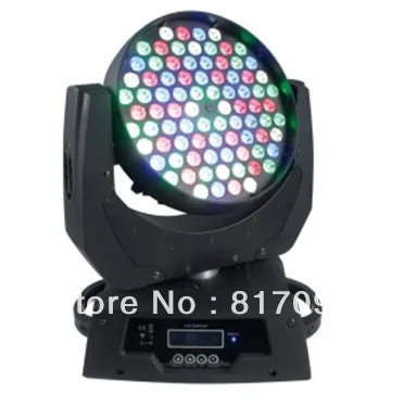 108 piezas 3 Вт светодиодный cabeza movil 15 DMX512 IP20 rojo verde azul blanco luces iluminacion para fiestas eventos luz