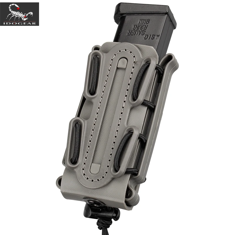 Foliage green IDOGEAR 9 мм журнальные сумки военные Fastmag Зажим для ремня пластиковый molle сумка софтшелл g-код пистолет Mag Перевозчик - Цвет: Foliage green