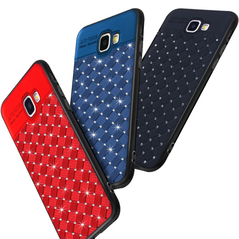 YonLinTan glitter diamond 3D coque cover case For Samsung galaxy J5 prime j7 j7prime on luxury back Phone cases |