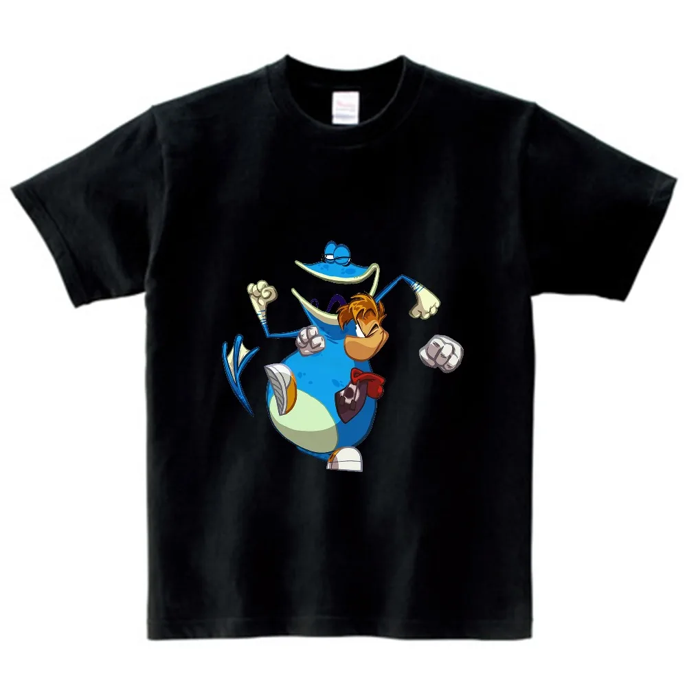 2020 летняя футболка с короткими рукавами детская хлопковая Футболка Fashiont Rayman Legends