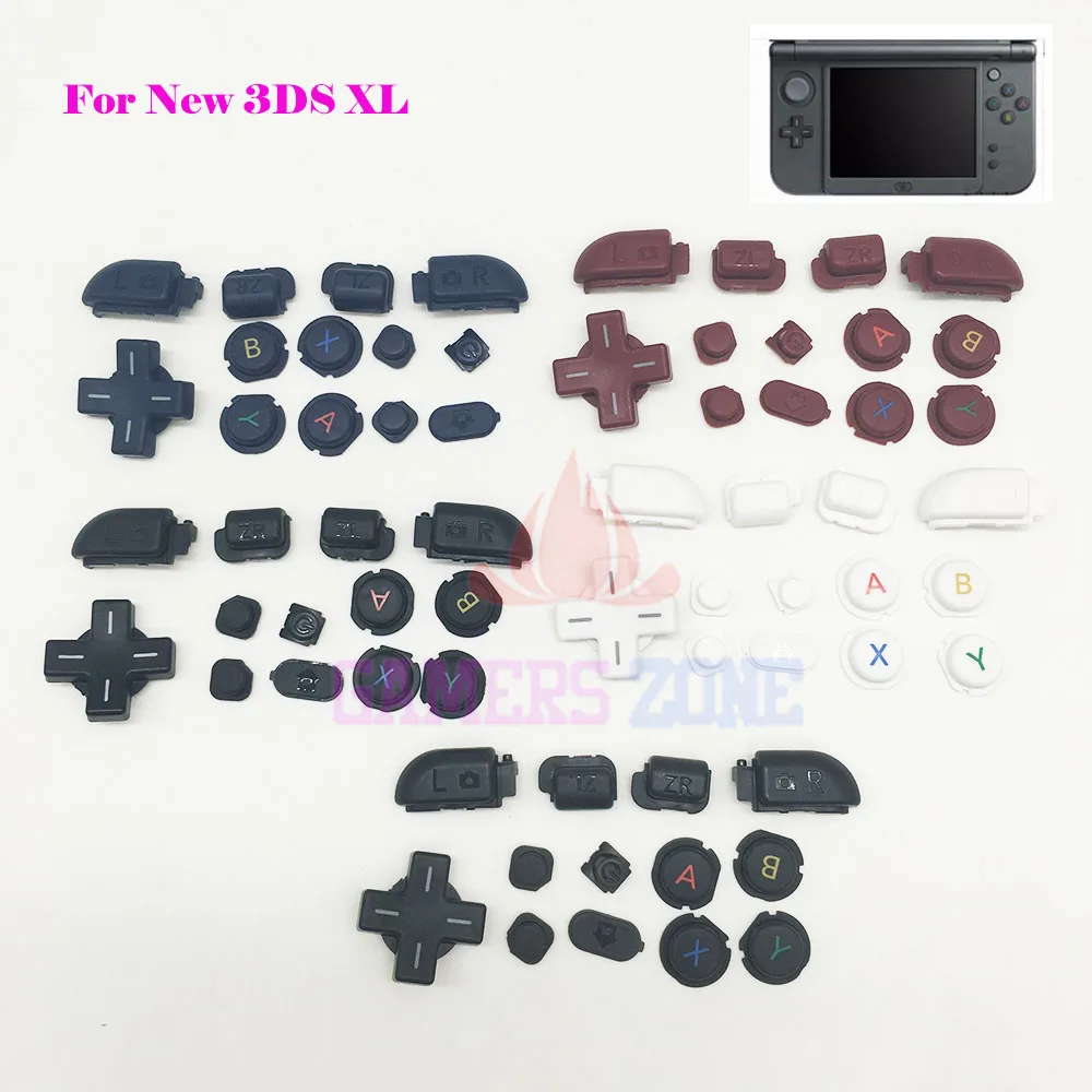 Новая версия 2015 г. кнопки питания для консоли Nintendo 3DS XL LL A B X Y|pad pad|pad 3dspad 2 |