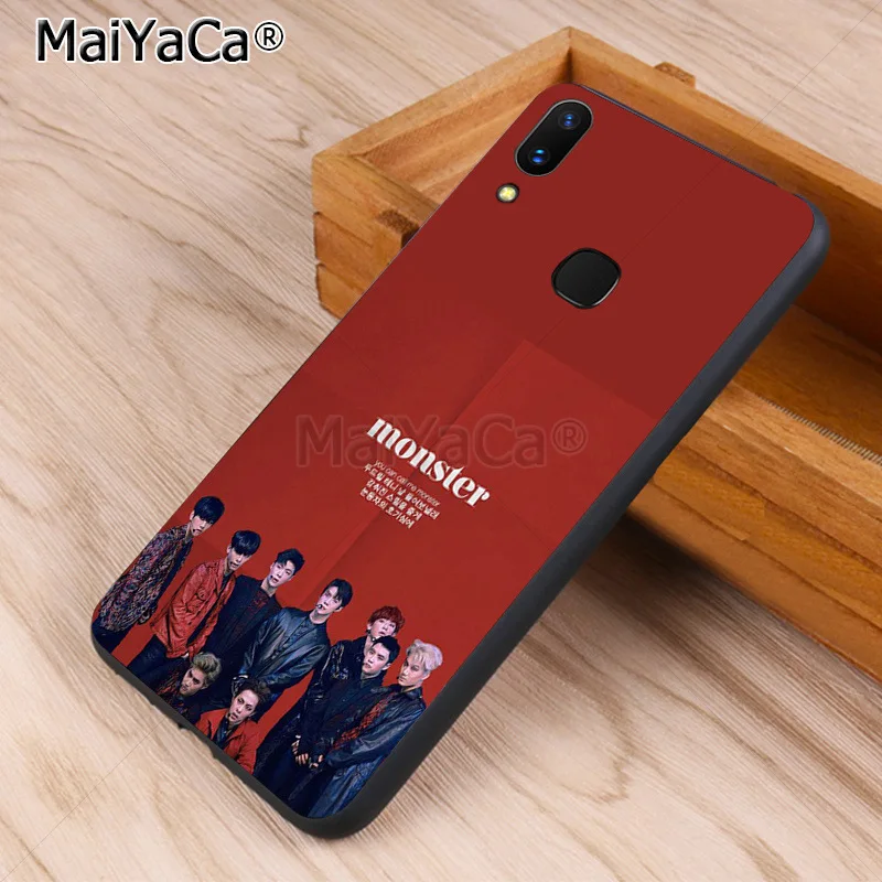 MaiYaCa KPOP EXO LUCKY ONE DIY Окрашенные аксессуары для телефона чехол vivo x20 plus x21 ud nex s x9s V9 V7 Y 83