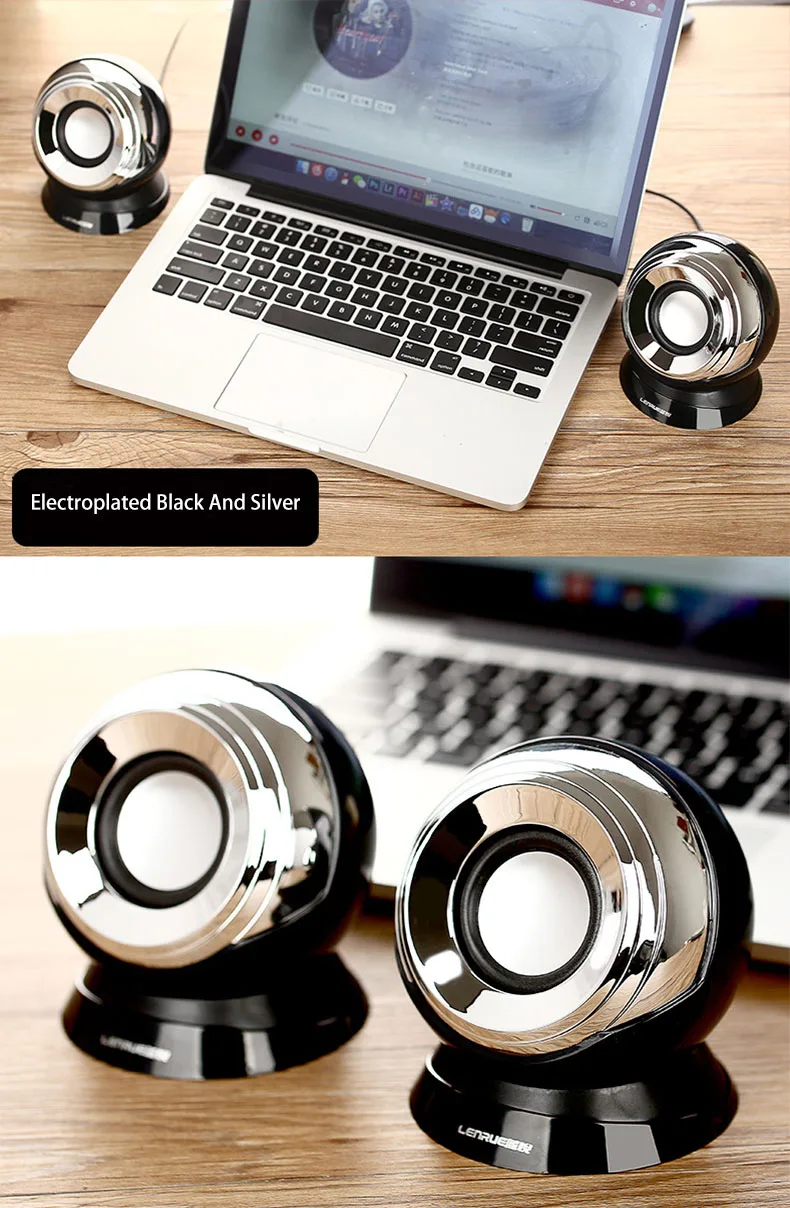 New2018 Горячая LEnRuE S33 колонки для ноутбука проводная usb колонки для дома и офиса телефоны с Виртуальным объемным звуком, линия сабвуфер, 3D объемный