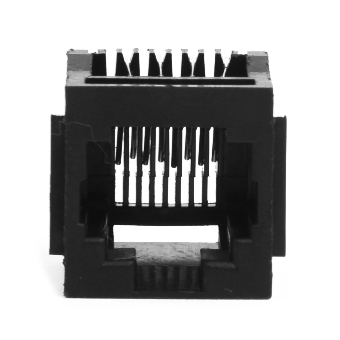 Новый 30 шт. неэкранированный RJ45 8P8C сетевой модульный разъем PCB разъемы черный |