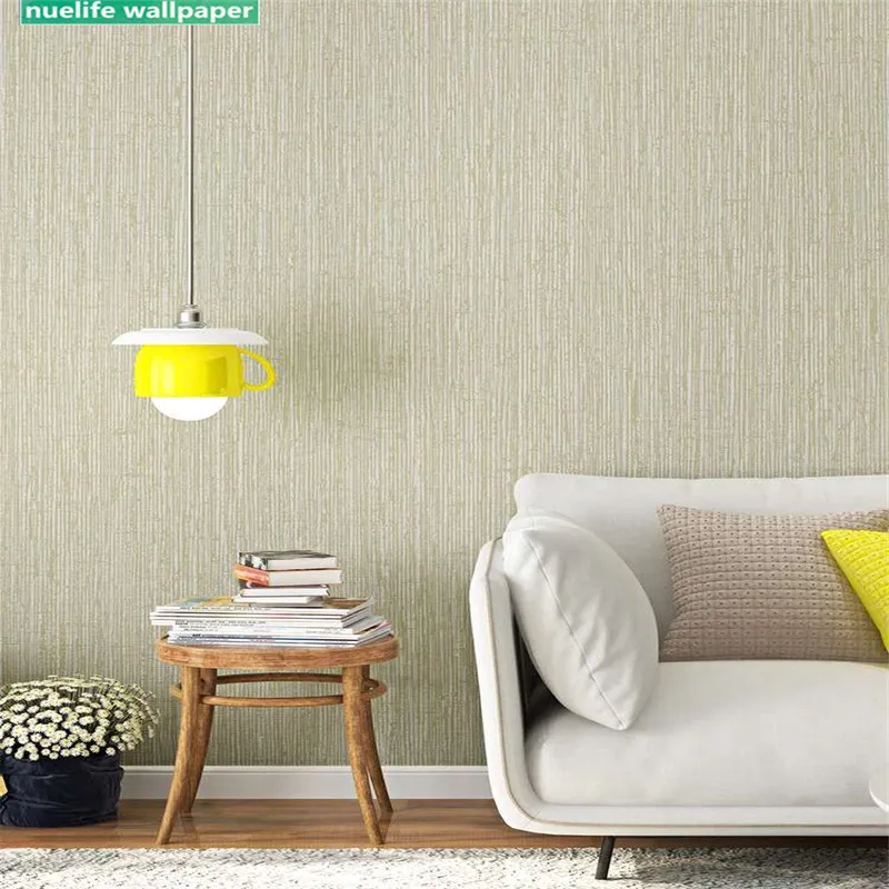 Chinese style non-woven coffee shop Internet cafe restaurant bedroom living room study plain TV background wall paper | Обустройство