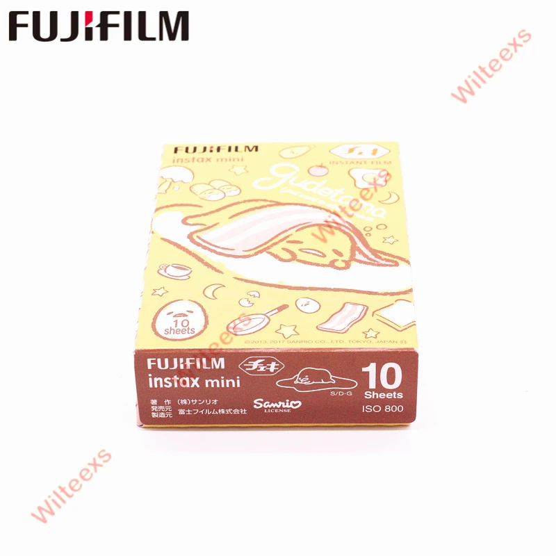 Оригинальная пленка Fujifilm Fuji Instax Mini 8 Gudetama 10 листов для мини 11 9 7 50s 7s 90 25 Share SP 1 2