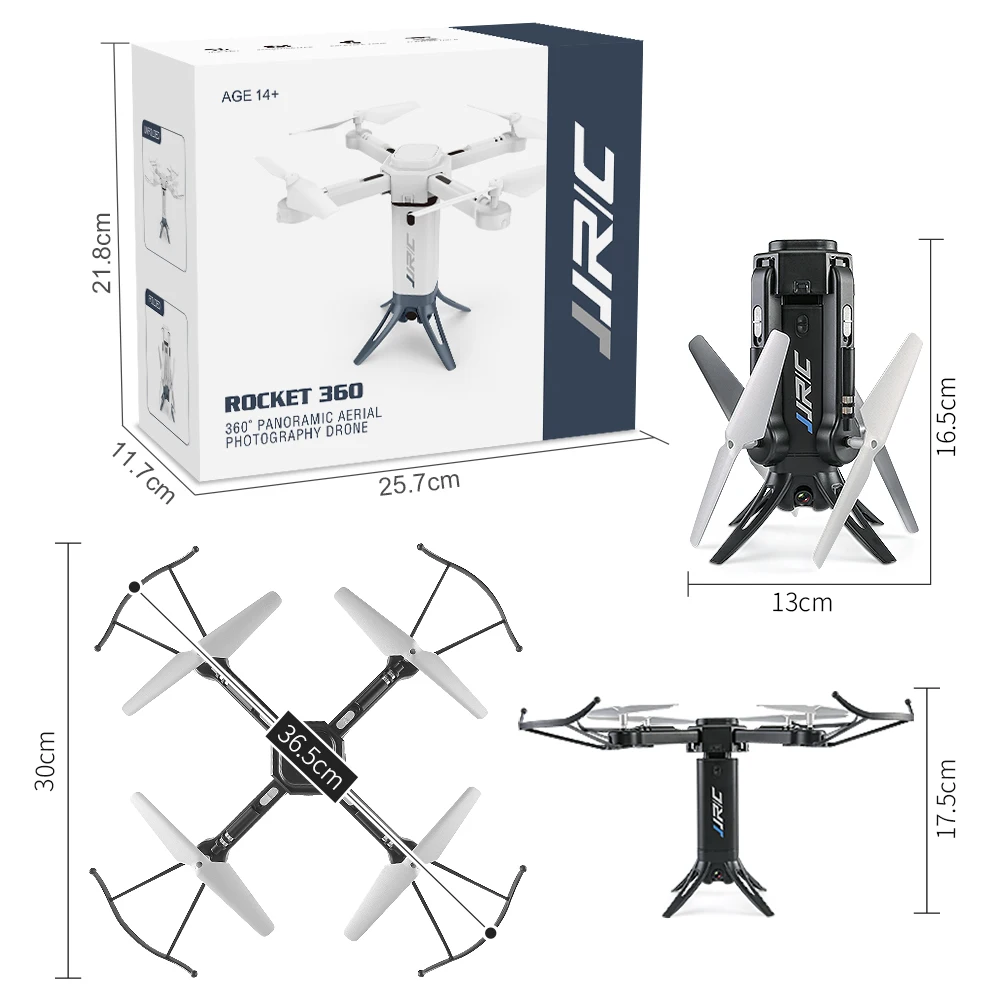 JJRC H51 WI FI FPV RC Дрон с 720P HD Камера вертолет 6 осевой гироскоп 360 ° панорамный антенна