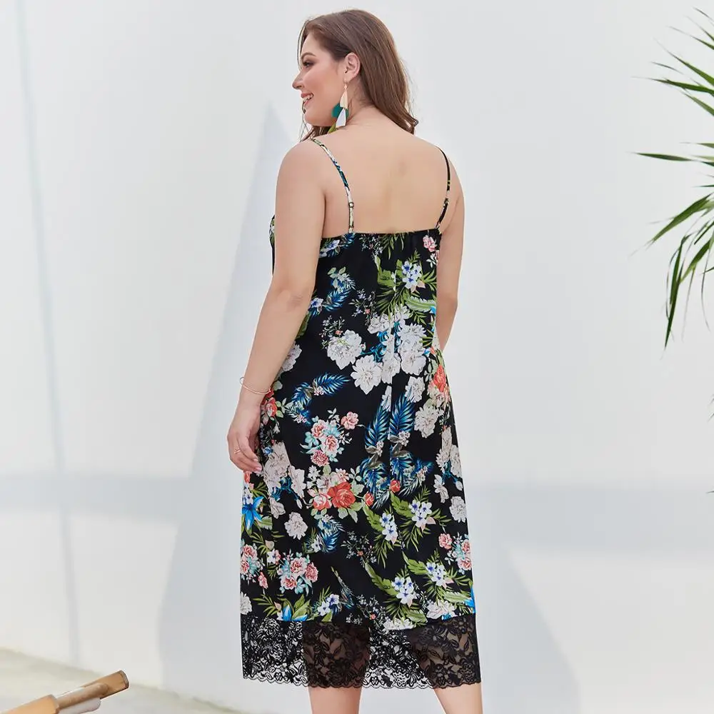 Женское кружевное платье с v-образным вырезом и открытой спиной без рукавов на