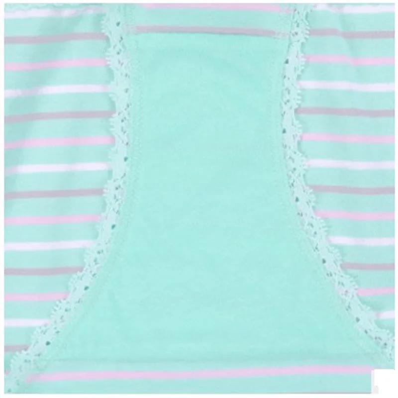 Трусы женские хлопковые кружевные 3 шт.