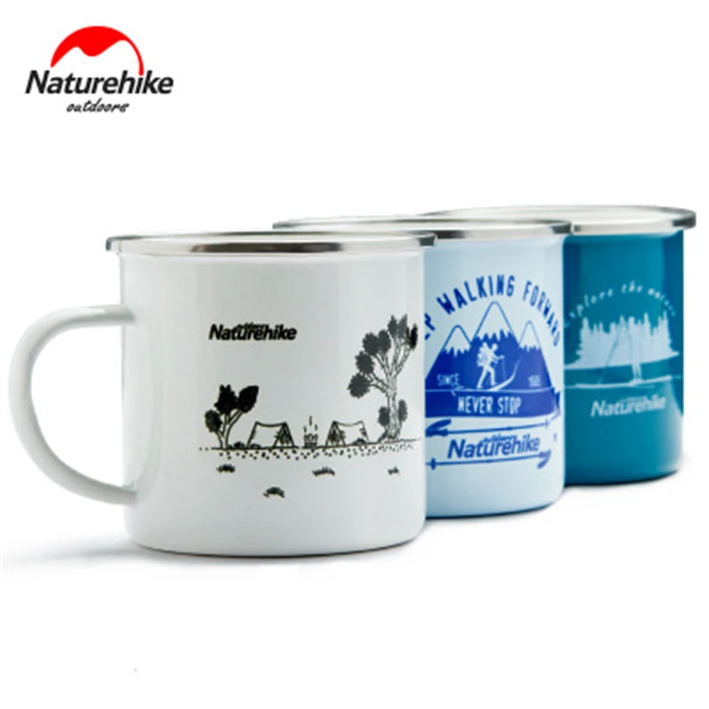 Naturehike походная кружка компактная Классическая эмаль чашки Кофе Чай воды