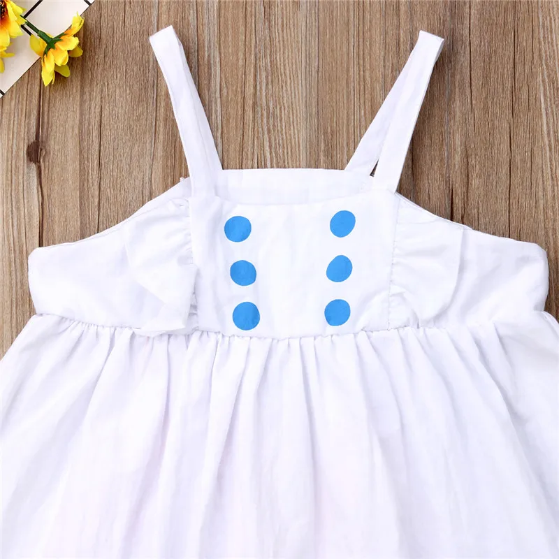 Toddler Kids Baby Girls Sleeveless Dresses Newborn Fashion Dress Summer Butterfly Outfits Suspenders Sundress | Детская одежда и