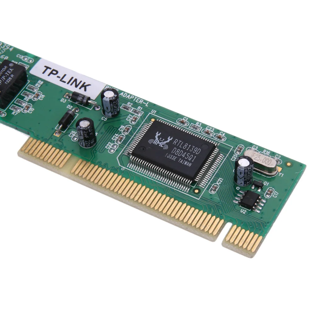 Проводные сетевые карты Newst PCI Realtek RTL8139D 10/100 м Мбит/с высокое качество RJ45 Ethernet Lan
