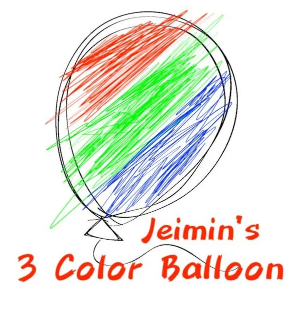 3 цвета воздушный шар от JEIMIN Волшебные трюки | Игрушки и хобби