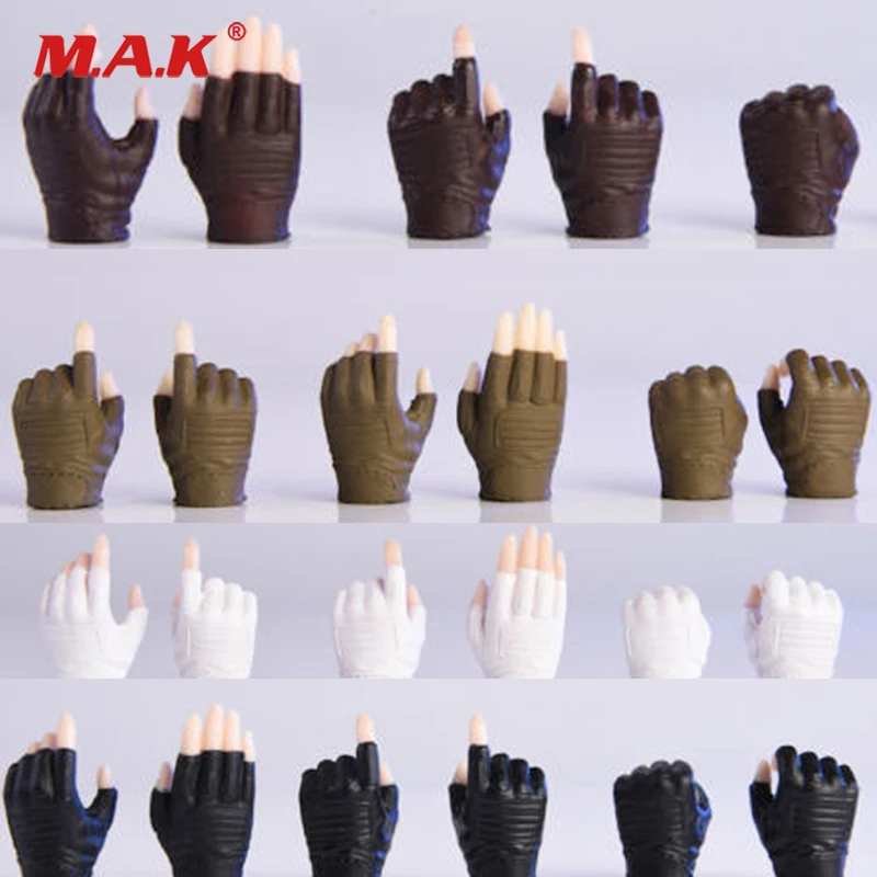 

4 Colors 1:6 Scale Figure Accessory Gloves Hand Type 2.0 Gun Hand Model for 12" PHICEN/TBleague Body Action Figures Doll