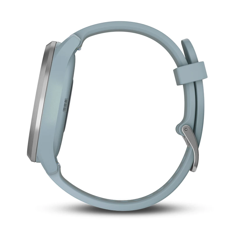 GARMIN vomove HR гибридные Смарт часы для мужчин и женщин серебристая/морская