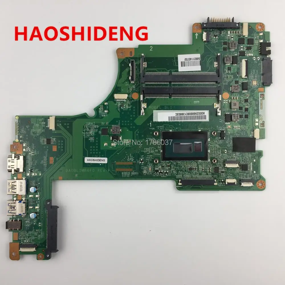 A000296880 DA0BLIMB6F0 для TOSHIBA Satellite S50 S55 B5280 Серия материнских плат с I7 4510U все функции