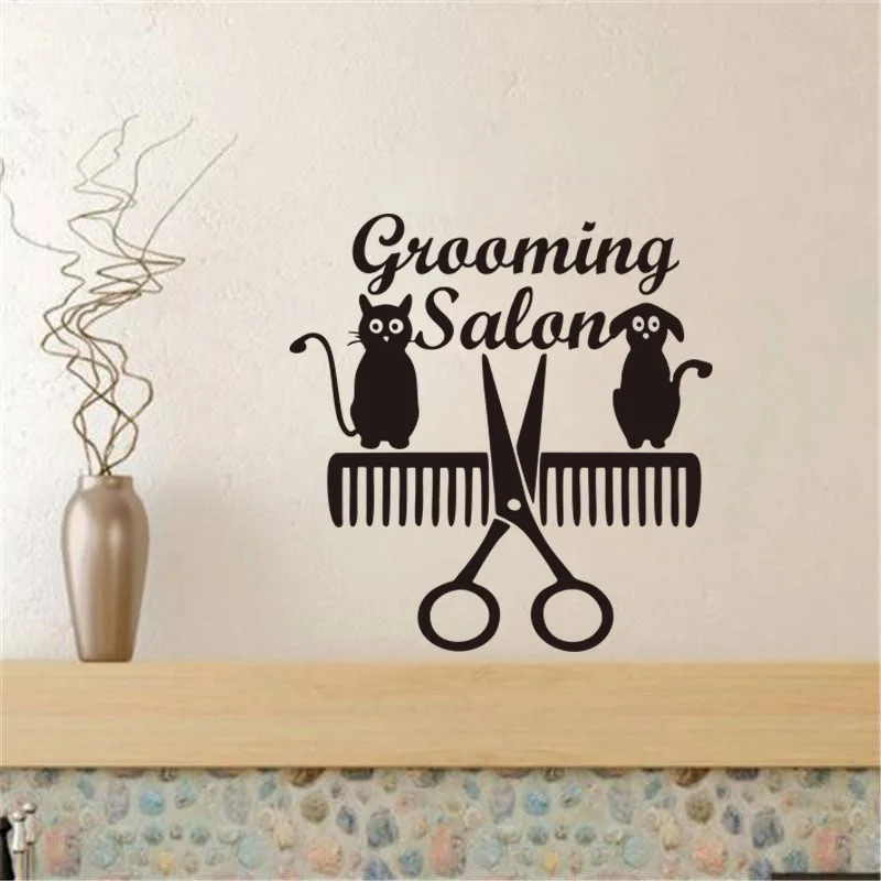 Виниловые Стикеры для ухода за салоном красоты виниловые гостиной