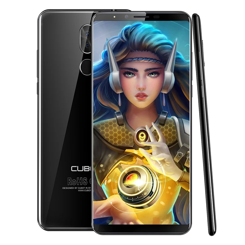 Cubot X18 Plus смартфон с 5 99 дюймовым дисплеем восьмиядерным процессором MT6750T ОЗУ 4 Гб