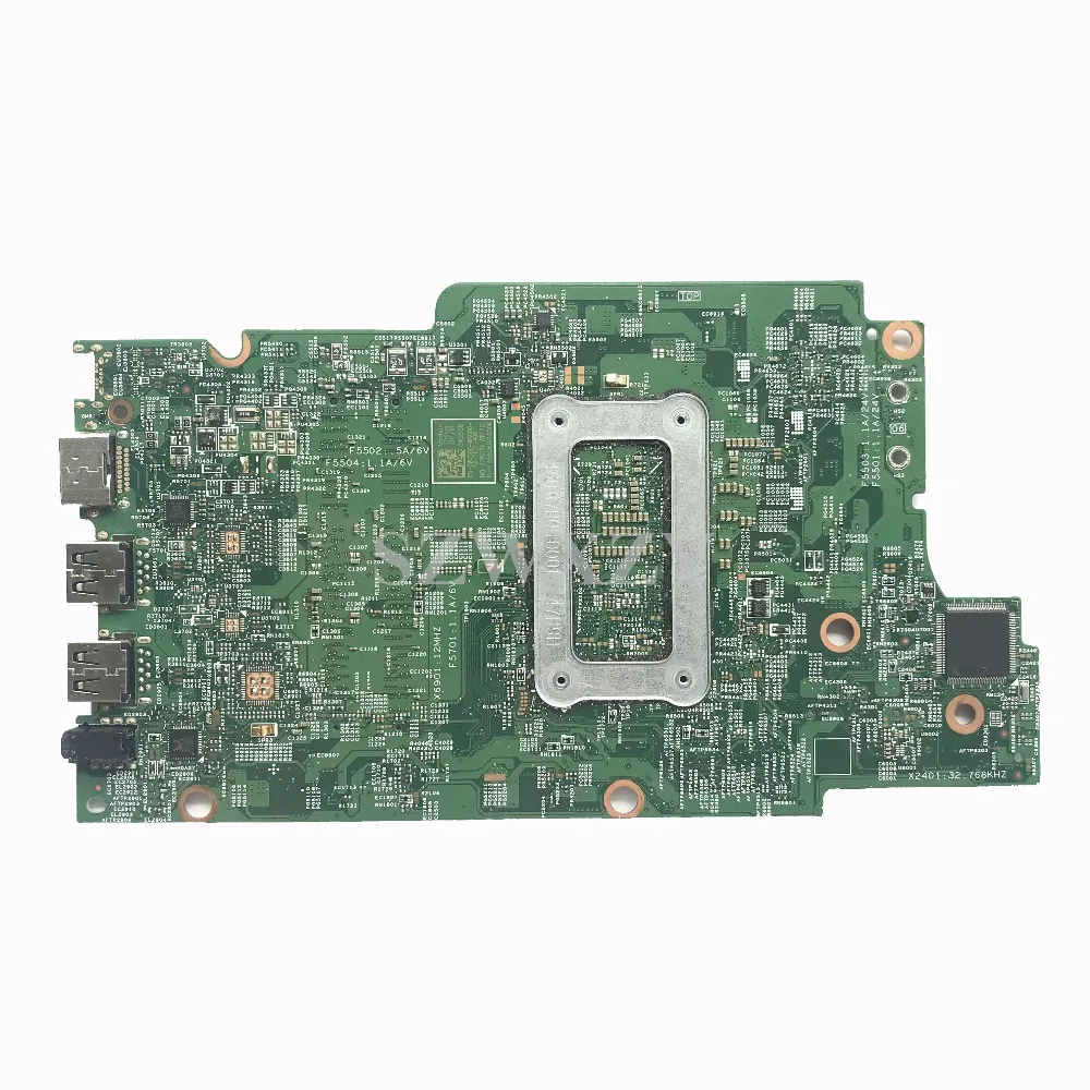 Материнская плата для ноутбука Dell Inspiron 13 5378 5578 CN-0W25G6 W25G6 с процессором SR2ZW I3-7100U DDR4 полностью протестирована
