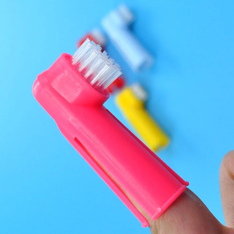 

Hot Sale Pet Cat Dog Tooth Finger Brush Dental Care for Pet Toothbrush Mouth Cleaning Toothbrushes Plastic Cat Brushes Pet Toys