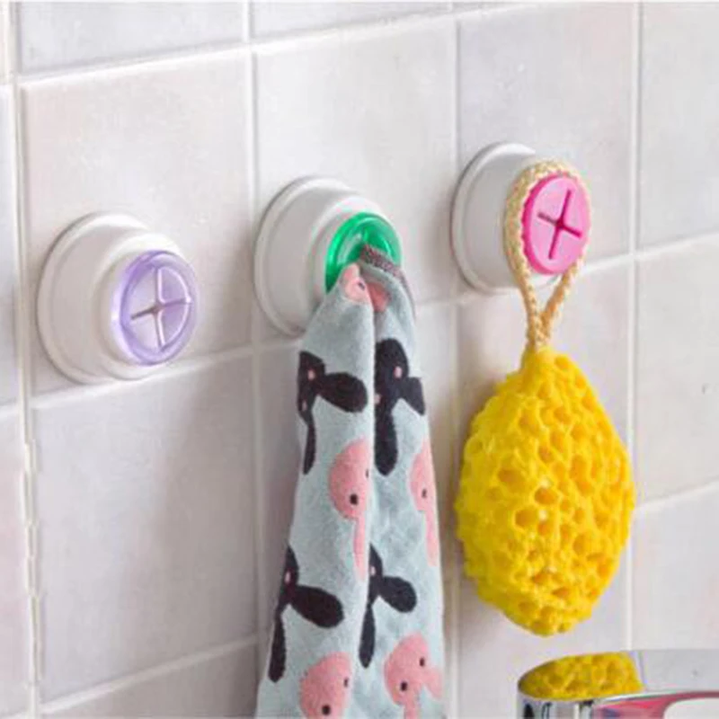 

1PCS Hot new kitchen accessories Wash cloth clip holder clip dishclout storage bath room storage hand towel Ramdom color 1014