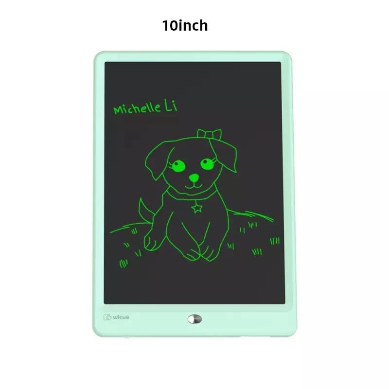 green 10inch Xiaomi Wicue Радужный ЖК-дисплей почерк доска для письма планшет 16 дюймов без задний светильник Обучающие инструменты от Mijia Youpin - Цвет: green 10inch