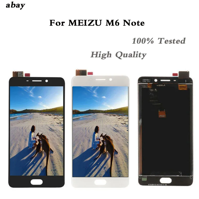 

ЖК-дисплей 5,5 дюйма для Meizu M6 Note M721C M721M M721Q M721H, дисплей с сенсорной панелью и дигитайзером для Meizu Meilan Note 6, ЖК-дисплей