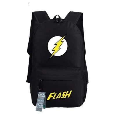 08 Новые комиксы флэш Школьный Рюкзак Bookbag унисекс на плечо дорожные сумки модные повседневные сумки подарок - Цвет: 08