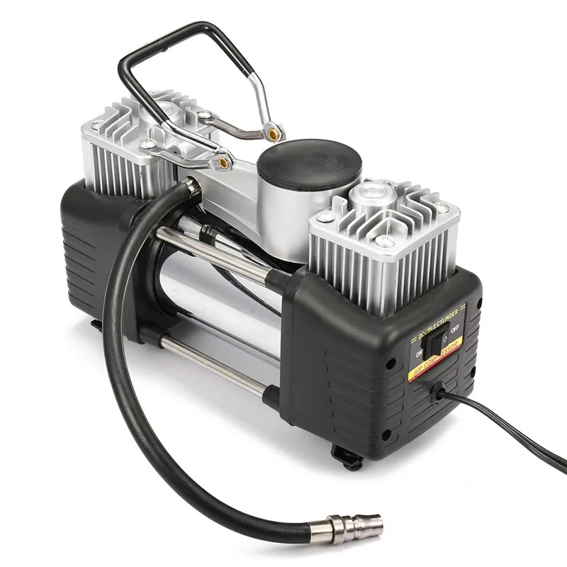 150PSi DC 12V 14A 150W тяжелый Doppelzylinder Luftpumpe Kompressor Авто рейфен надувной двойной цилиндр воздушный насос для автомобиля лодки