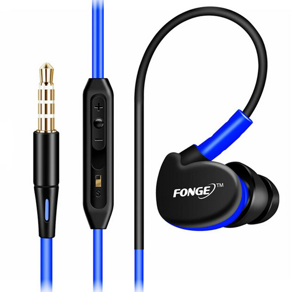 3 5 мм спортивные водонепроницаемые наушники-вкладыши стерео наушники с супер