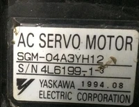 servo motor sgm 04a3yh12 used one 90 appearance new 3 months warranty in stock