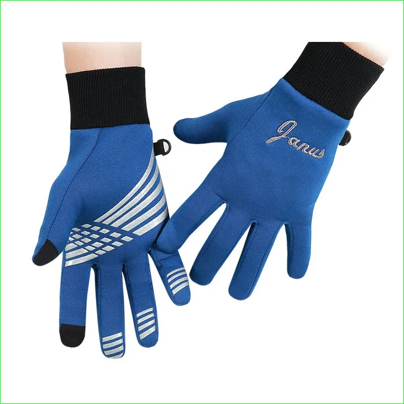 Новинка ветрозащитные теплые перчатки для бега унисекс с полным пальцем