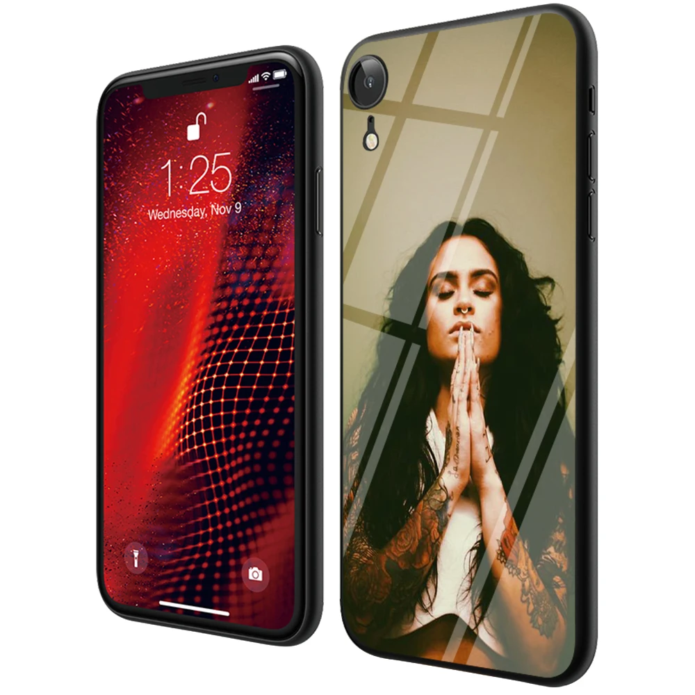 Чехол Lavaza Kehlani Parrish из закаленного стекла ТПУ для iPhone 6 6S 7 8 Plus 5 5S SE XR X XS 11 Pro