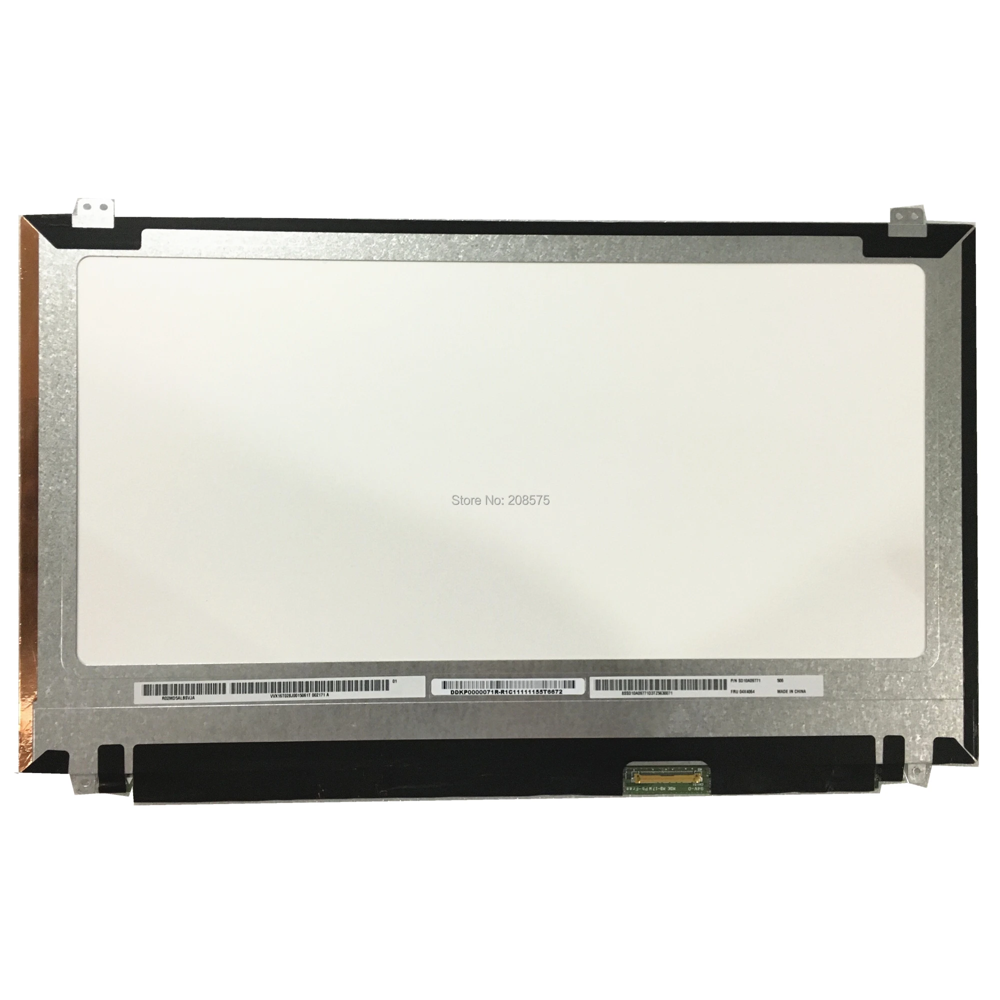 

Free Shipping VVX16T028J00 2880*1620 for Lenovo T540p T550 T540 W540 W540P W550S 3K Laptop LCD screen panel with FRU 04X4064