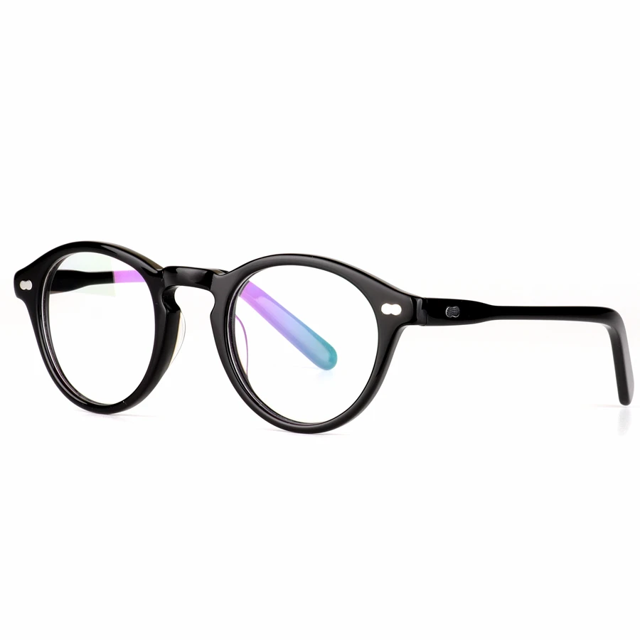 Ацетатная оправа для очков женские винтажные круглые очки коррекции