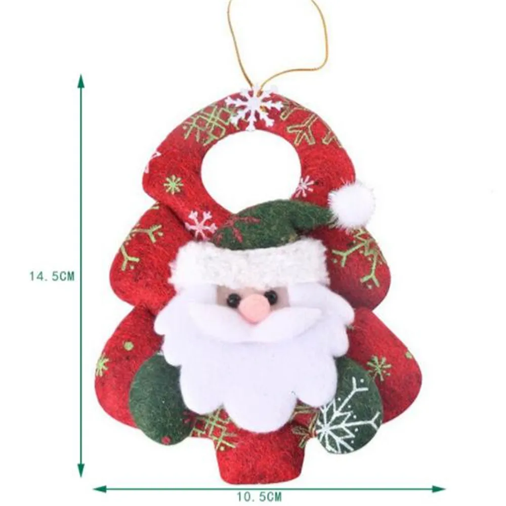 1 шт. праздничные вечерние поставляет елочные украшения дома висит двери