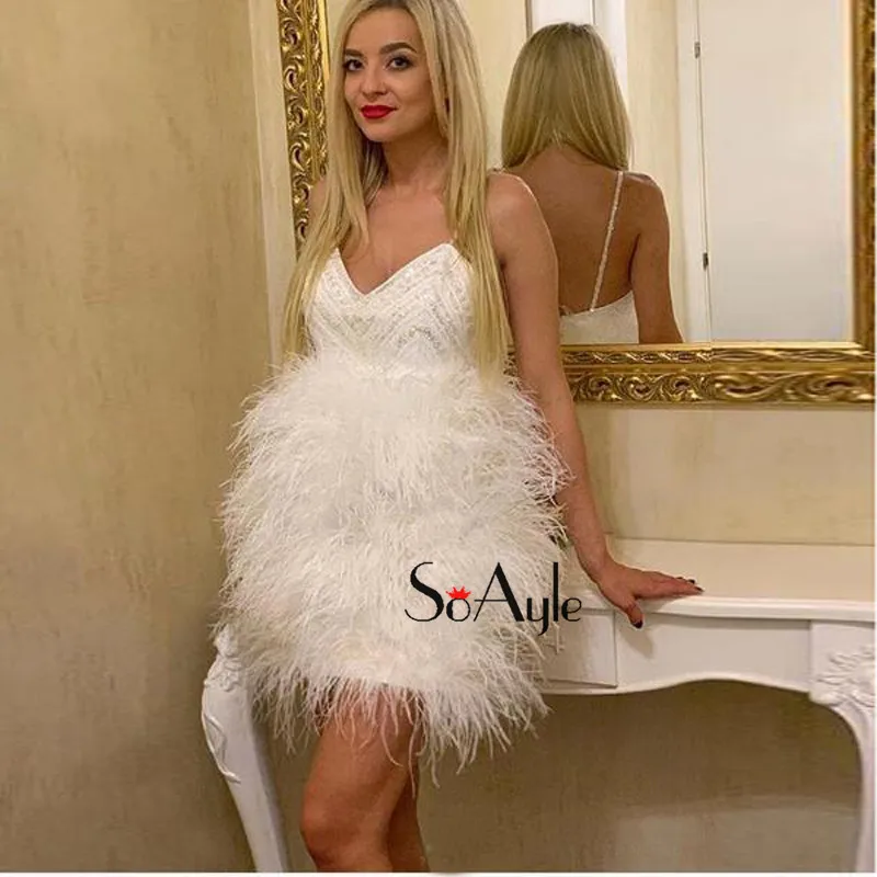 Женское коктейльное платье SoAyle Короткое мини-платье с блестками и открытой