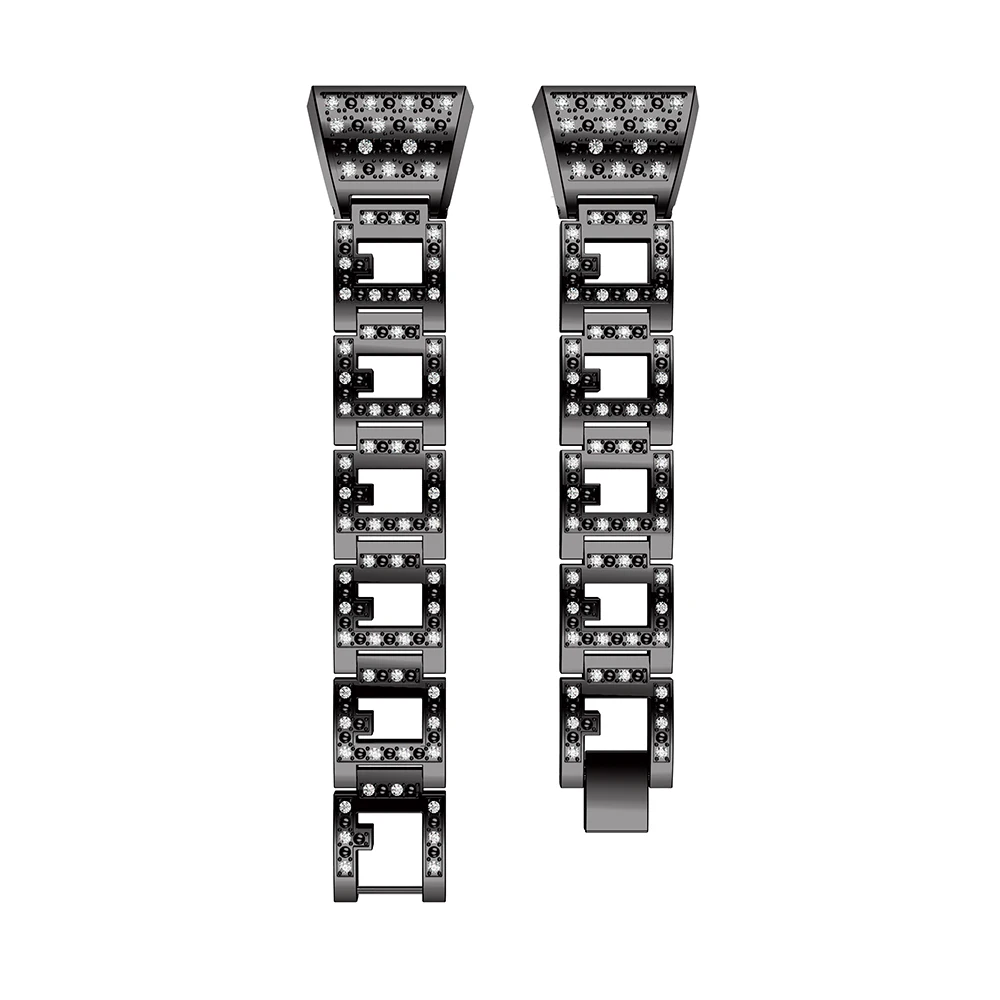 Браслет из нержавеющей стали с кристаллами для часов|wristband strap|band wrist bandsbracelet smart band