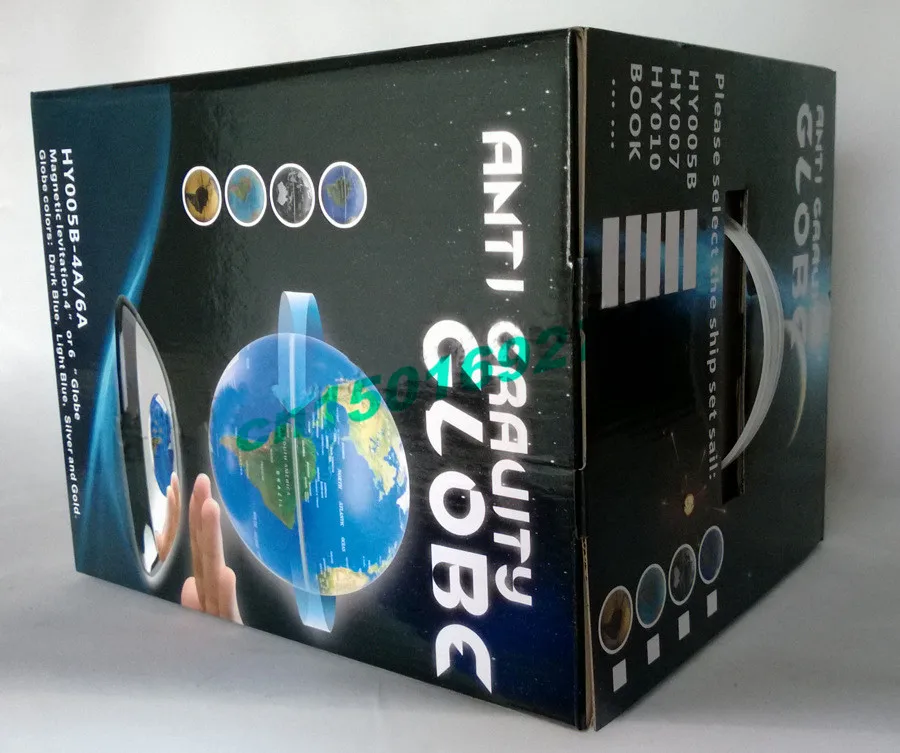 

6 Inch Creative Magnetic Levitation Floating Globe World Map the Best Desktop Decor Christmas Company anniversary gift