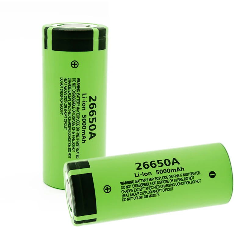 Большой бренд 26650 батарея 5000mAh 3 7 V 50A литий-ионный аккумулятор для 26650A