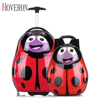 new children travel trolley bag suitcase wheeled suitcase for kids rolling luggage suitcase child travel luggage bags backpack