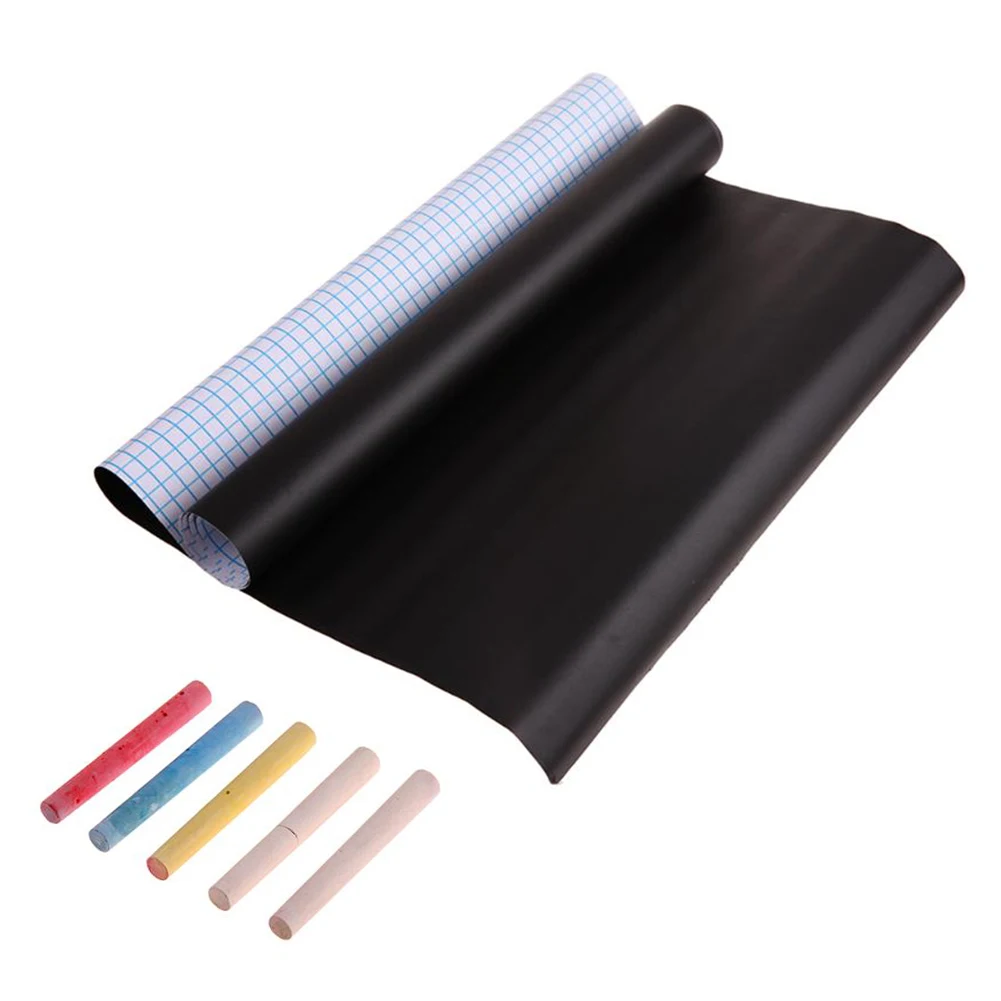 60*200 см новинка мел доска классная наклейка съемная винил нарисованная Декор