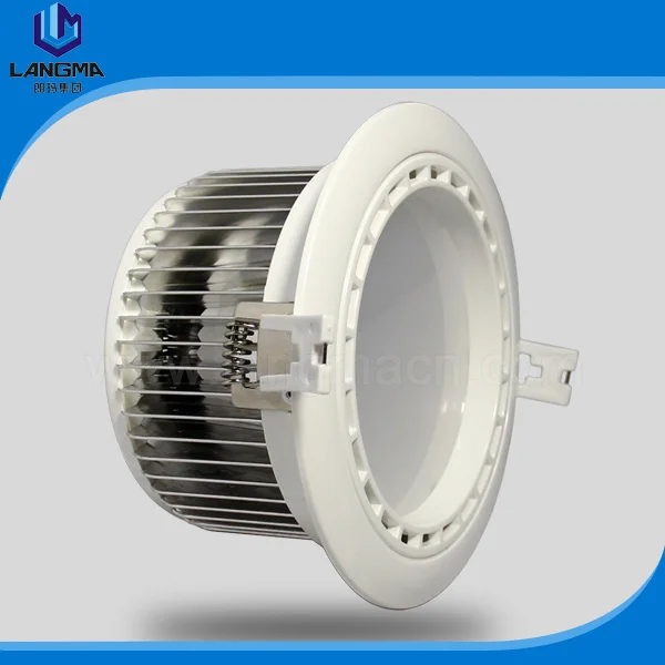 Recessed 12w led downlight roundness dimmable 2700k-6500k ac85-265v input 2.4g wifi control |