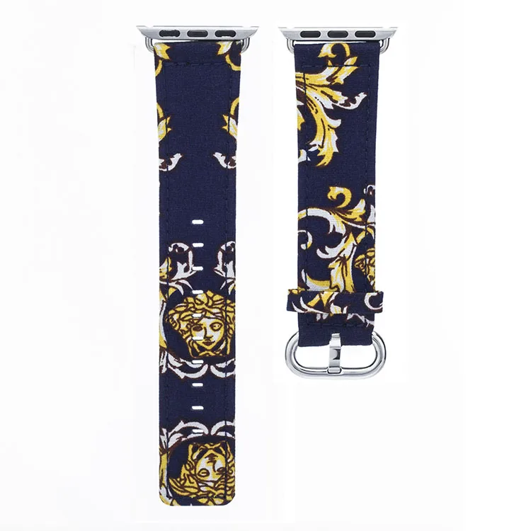Холщовый ремешок для apple watch Band 42 мм 38 мм apple watch 4 3 iwatch band 44 мм 40 мм браслет часы Correa ремешок аксессуары