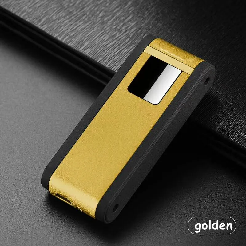 USB Зажигалка сенсорный выключатель питания дисплей умная плазменная двойная