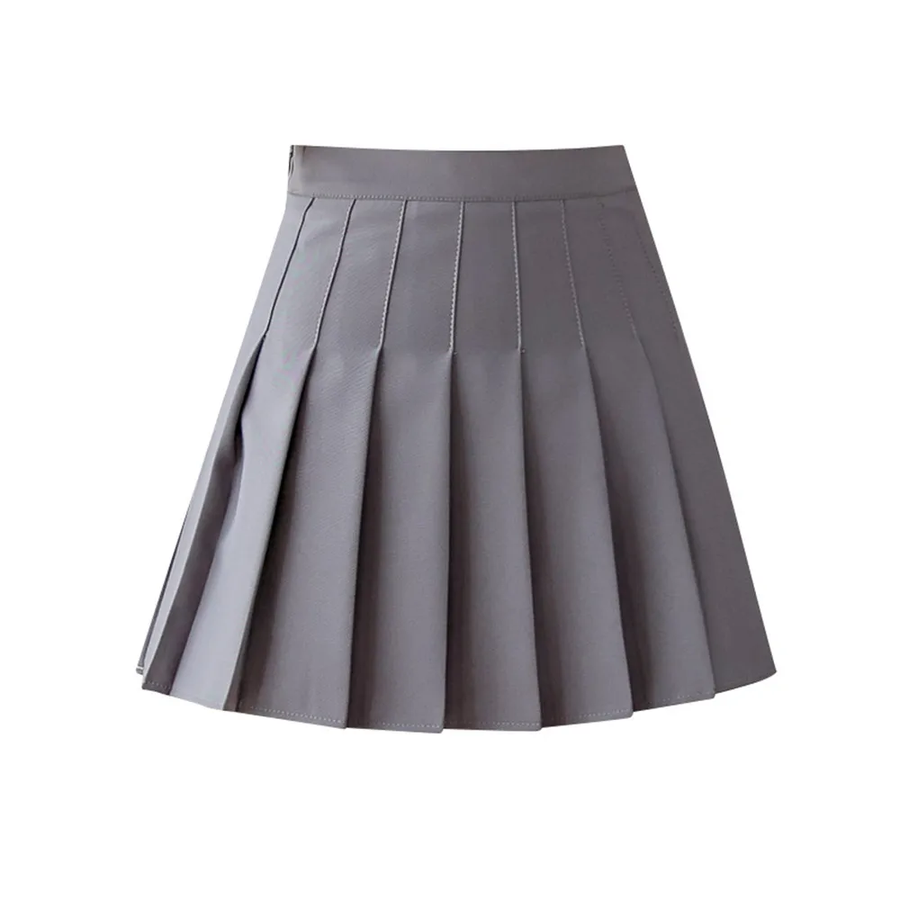 

Women Fashion Summer high waist pleated skirt Wind Cosplay skirt kawaii Female Mini Skirts Short Anime
