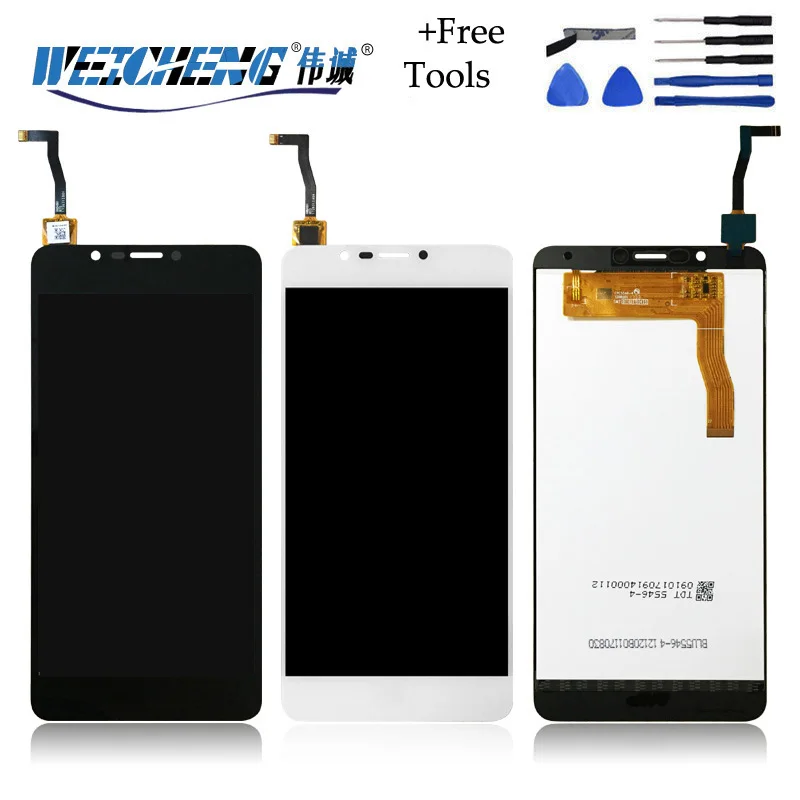 Для Wiko tommy 2 plus ЖК-дисплей и сенсорный экран 5 &quotаксессуары для телефонов дисплей