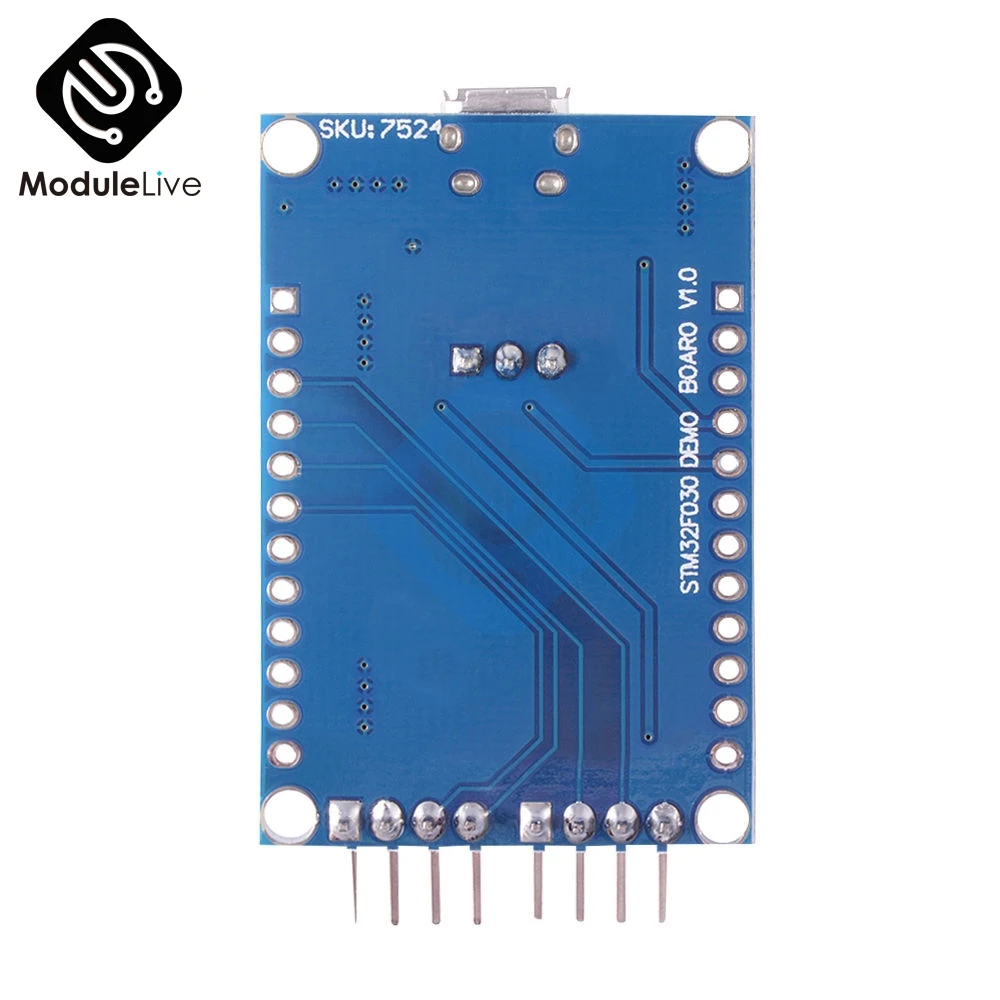 Процессор STM32F030F4P6 ARM 32 бит 48 МГц макетная плата микроконтроллер SWD/ISP двойная