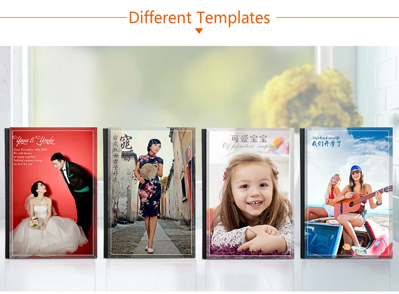 Mayeemoon Crystal photo Album for wedding photo